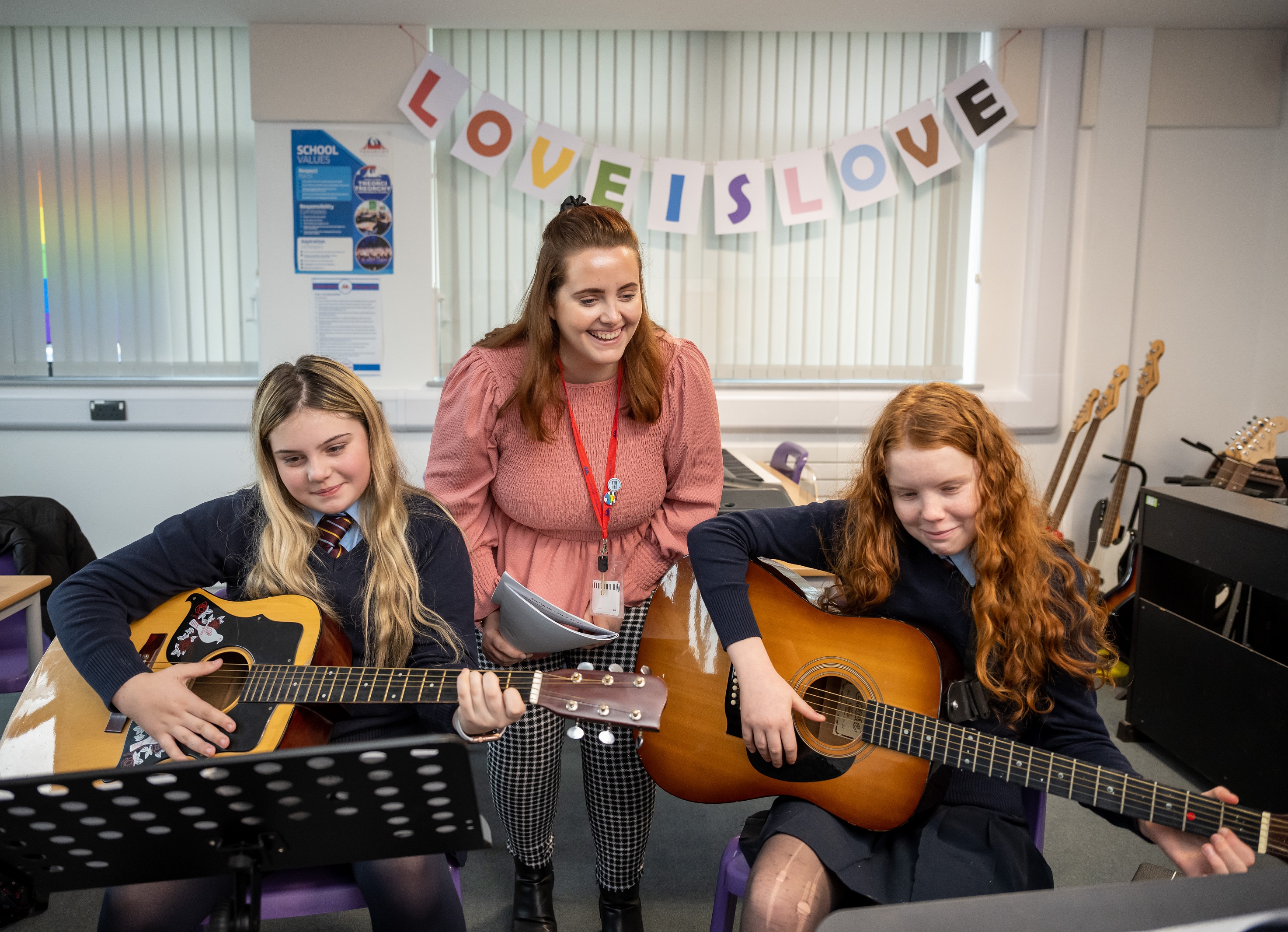 picture of music classroom 